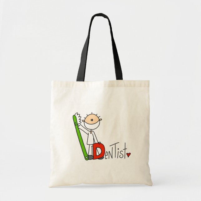 D is for Dentist Tote Bag (Front)