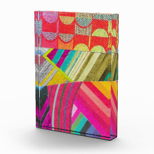 D is for diagonals and curves collage  photo block