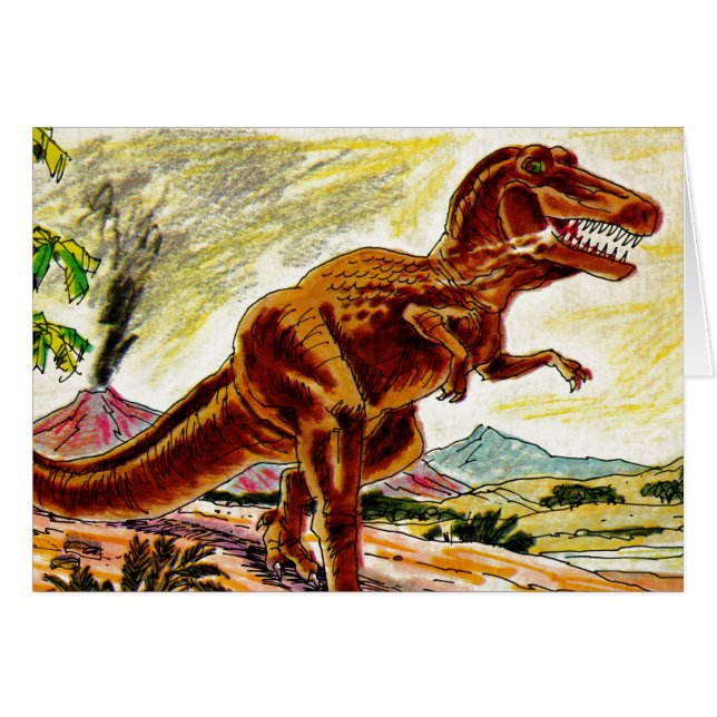 D is for Dinosaur (Front Horizontal)