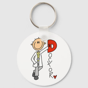 D is for Doctor Key Ring