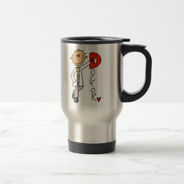 D is for Doctor Travel Mug (Right)