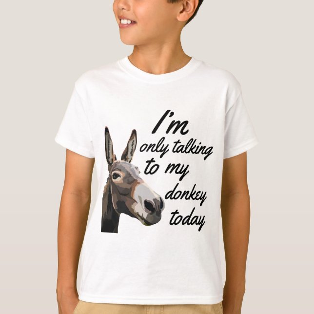 D is for Donkey T-Shirt (Front)