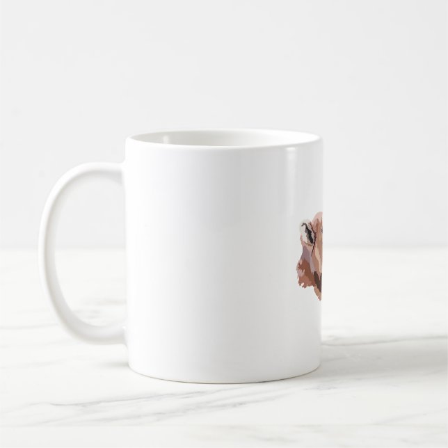 D is for Dromedary Camel Coffee Mug (Left)