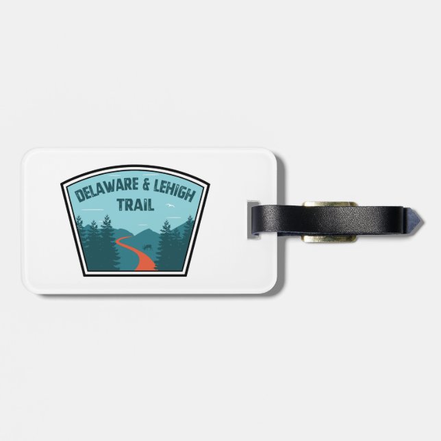 D&L Trail Pennsylvania Luggage Tag (Back Horizontal)