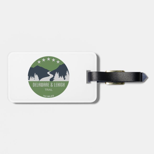 D&L Trail Pennsylvania Luggage Tag (Back Horizontal)