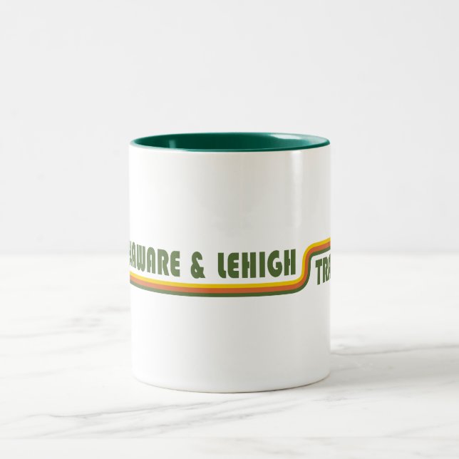 D&L Trail Pennsylvania Two-Tone Coffee Mug (Center)