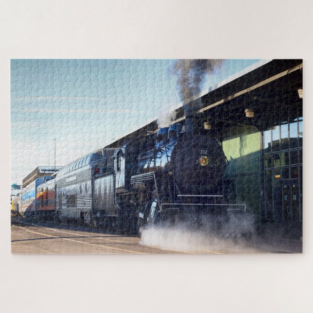 D.M. & I.R.R. #332 Train Duluth Minnesota Jigsaw Puzzle (Horizontal)