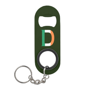 D Monogram overlaid on Irish Flag bocnt