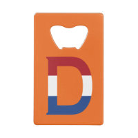 D Monogram overlaid on NLD Flag on or bocnt
