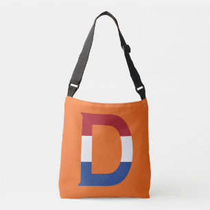 D Monogram overlaid on NLD Flag on or cbbcnt Crossbody Bag