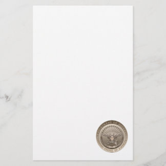 D.O.D Government Emblem Stationery