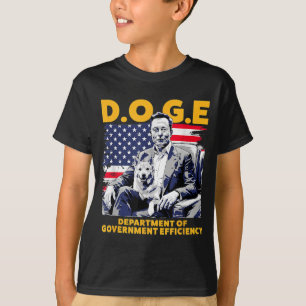D.o.g.e Department Of Government Efficiency _1  T-Shirt