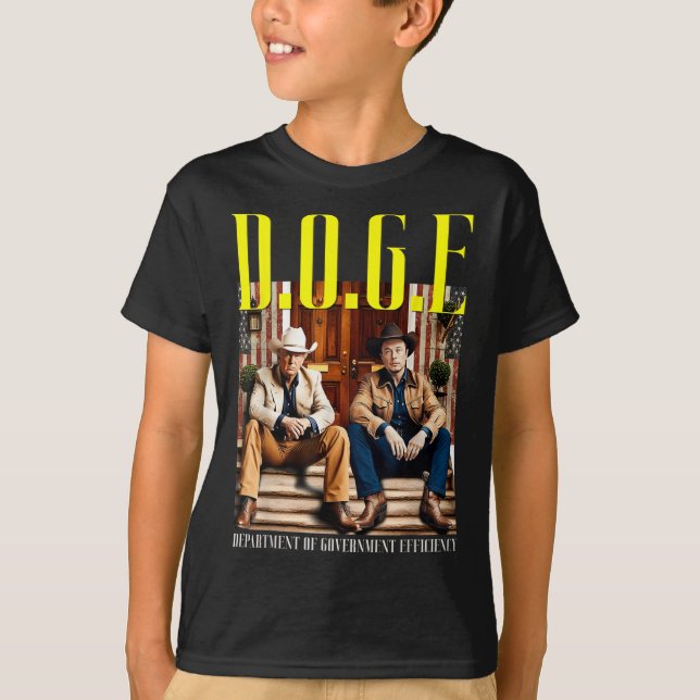 D.o.g.e. Department Of Government Efficiency Tee (Front)