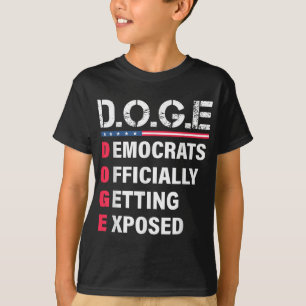 D.o.g.e Doge Department Of Government Efficiency U T-Shirt
