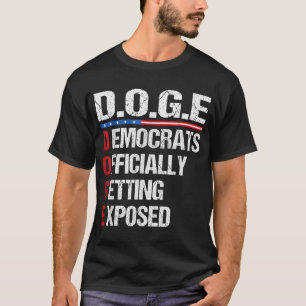 D.o.g.e Doge Department Of Government Efficiency U T-Shirt