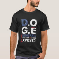 D.O.G.E. Political Patriotic Statement Design