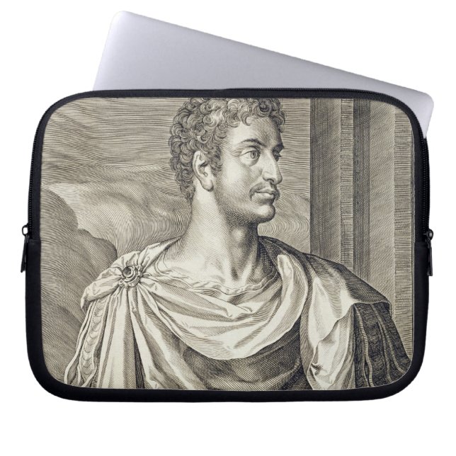 D. Octavius Augustus (63 BC - 14 AD) Emperor of Ro Laptop Sleeve (Front)