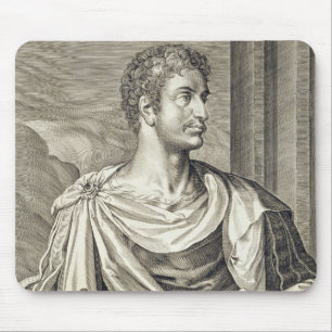 D. Octavius Augustus (63 BC - 14 AD) Emperor of Ro Mouse Pad