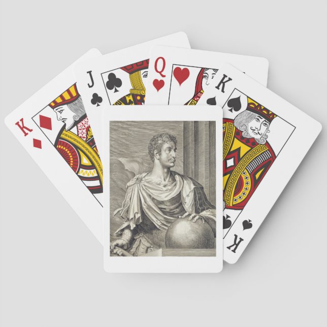 D. Octavius Augustus (63 BC - 14 AD) Emperor of Ro Playing Cards (Back)