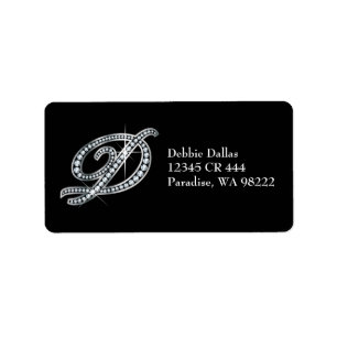 D script "Diamond Bling" Label