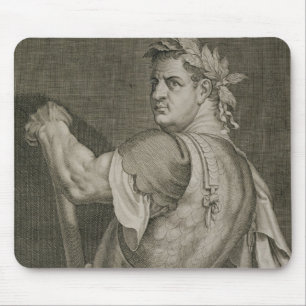 D. Titus Vespasian Emperor of Rome 79-81 AD engrav Mouse Pad