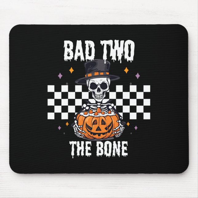 D To The Bone Skeleton Halloween Costume  Mouse Pad (Front)