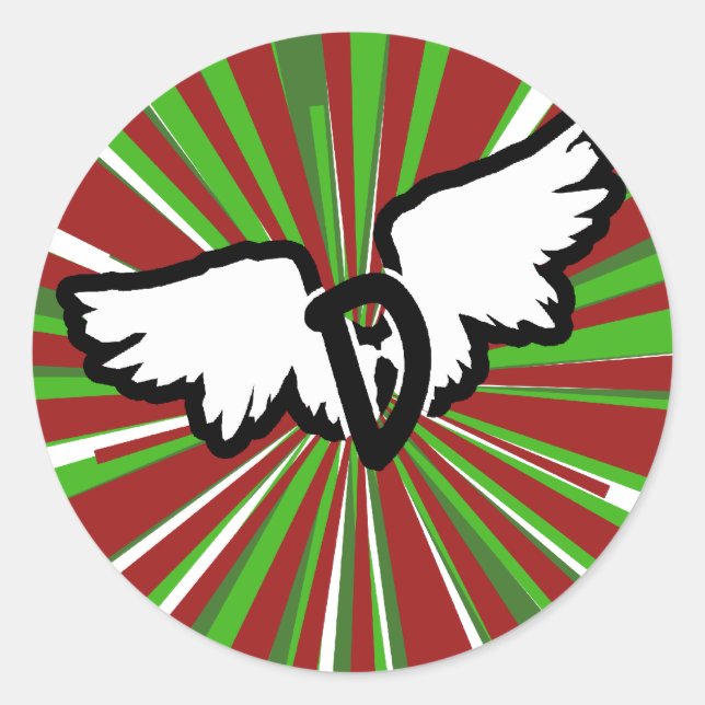 D-Wings Color Target Sticker (Front)