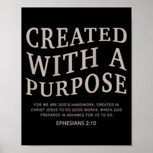 D With A Purse Cute Christian Teen Girls Women Jes Poster