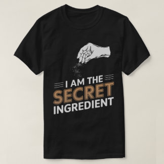 DA11-Secret Ingredient Funny Cooking Cook Chef Kit T-Shirt