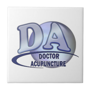 DA ACRONYM LOGO DOCTOR OF ACUPUNCTURE TILE