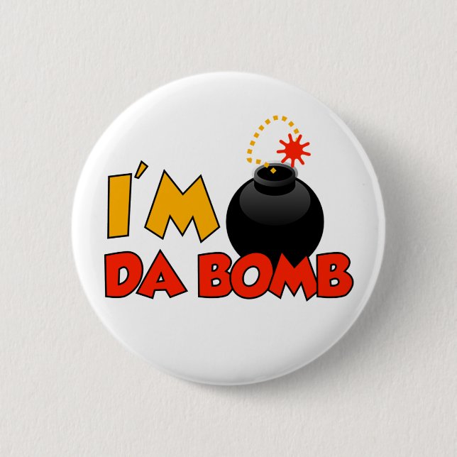 Da Bomb button (Front)