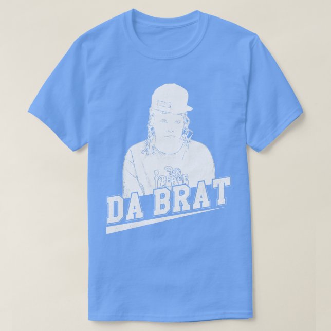 Da Brat white retro T-Shirt (Design Front)