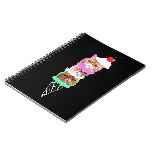 dA ICe CreAmz Spiral Notebook