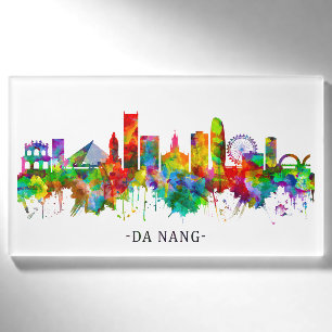 Da Nang Vietnam Skyline Name Tag