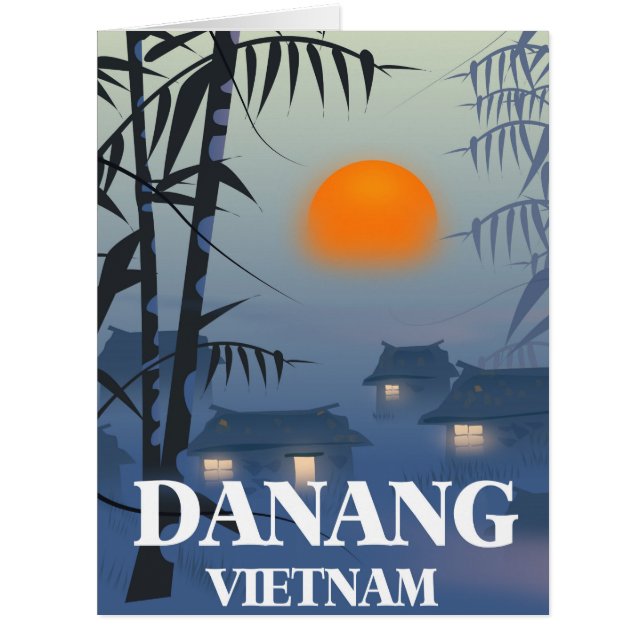 Da Nang Vietnam Travel poster (Front)