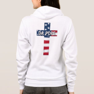 DA POPE – First American Pope, First Meme Saint Hoodie