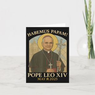 Da Pope From America Chicago Pope Leo Xiv Provost Card