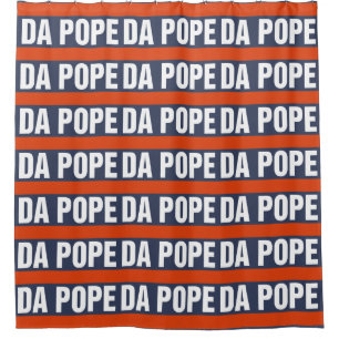 Da Pope From America Chicago Pope Leo XIV Provost Shower Curtain