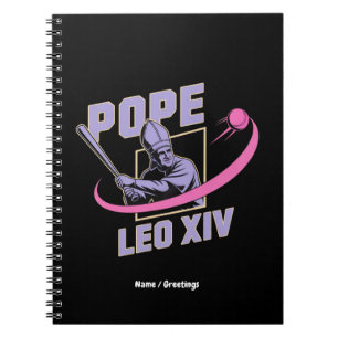 Da Pope Leo XIV Baseball Design Faith Meets Field Notebook