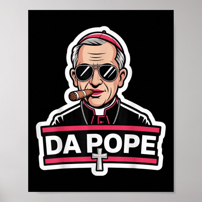 Da Pope Leo Xiv Christian Pope Robert Prevost Funn Poster (Front)