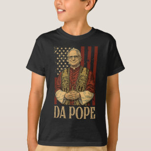 Da Pope Leo Xiv New Pope Funny Humour Men Women T-Shirt