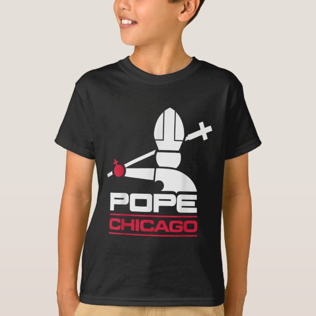 Da Pope Leo Xiv Shirt Chicago Baseball  (Front)