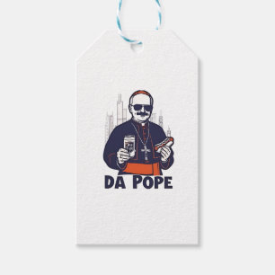 Da Pope Leo XIV Vatican 4Th of July USA Gift Tags