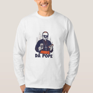 Da Pope Leo XIV Vatican 4Th of July USA  T-Shirt