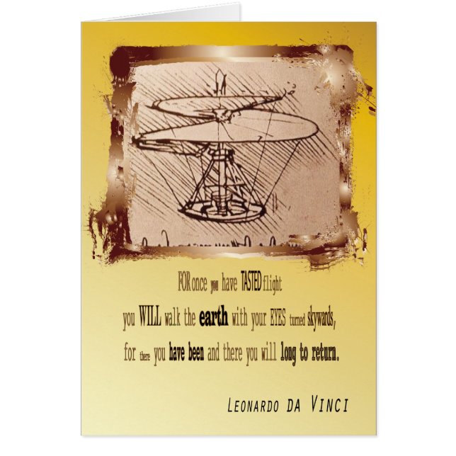 Da Vinci Helicopter 🚁✨ Budget Special  (Front)