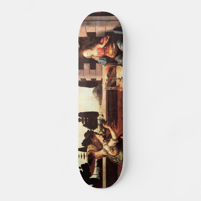 Da Vinci, Leonardo - The Annunciation Skateboard (Front)