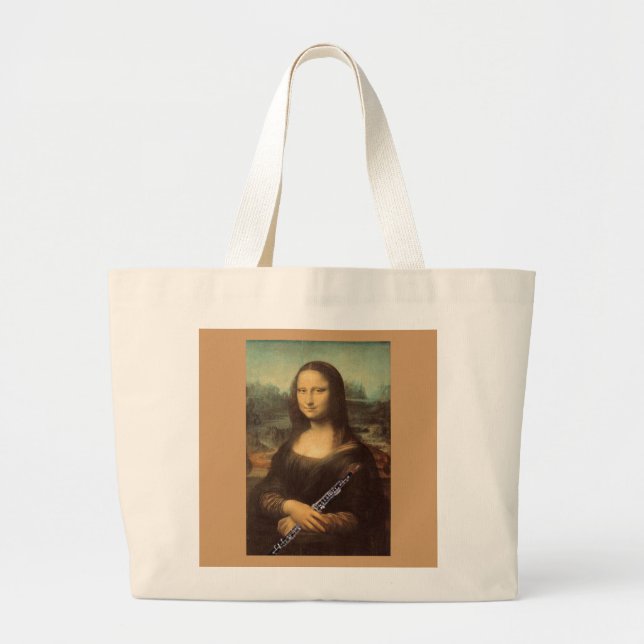 Da Vinci, Mona Lisa with an Oboe Bag Design (Front)