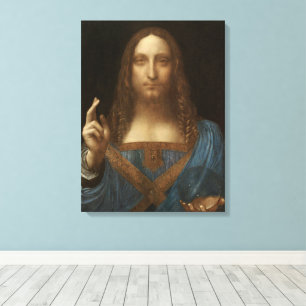 Da Vinci, Saviour of the World, Salvator Mundi Canvas Print