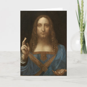 Da Vinci, Saviour of the World, Salvator Mundi Card