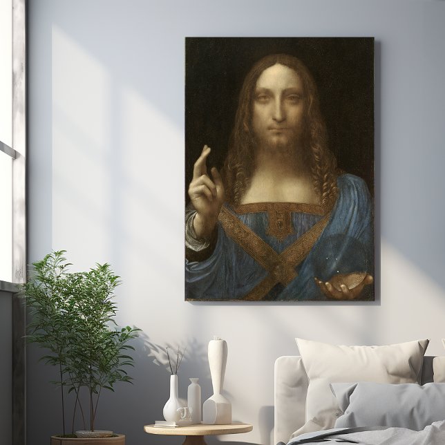 Da Vinci, Saviour of the World, Salvator Mundi Poster (Creator Uploaded)